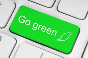 Go Green button keyboard